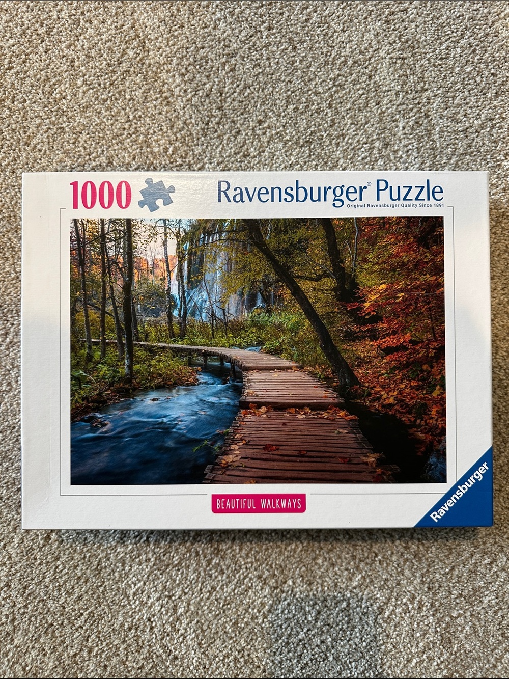 Ravensburger Puzzle ~ 1000 pc ~ Beautiful Walkways